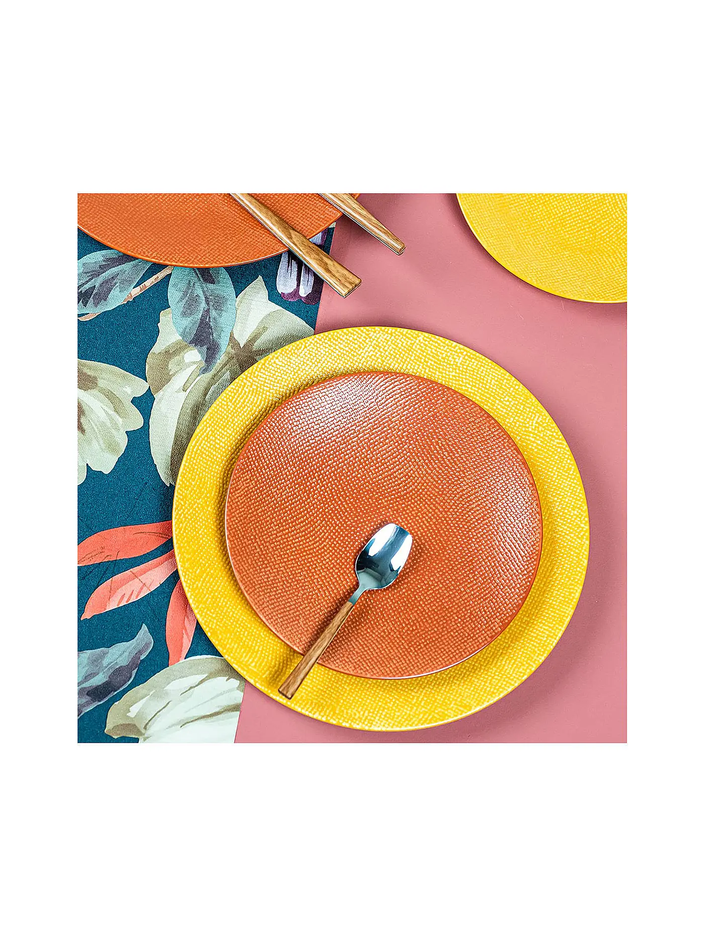 TABLE PASSION | Frühstücksteller 21cm VESUVIO Terra | 